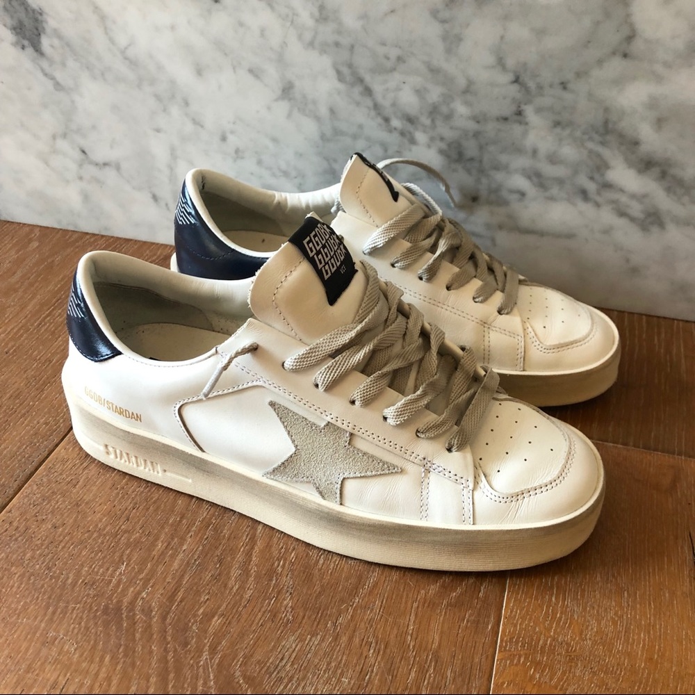 Golden Goose Stardan White Black Size 39